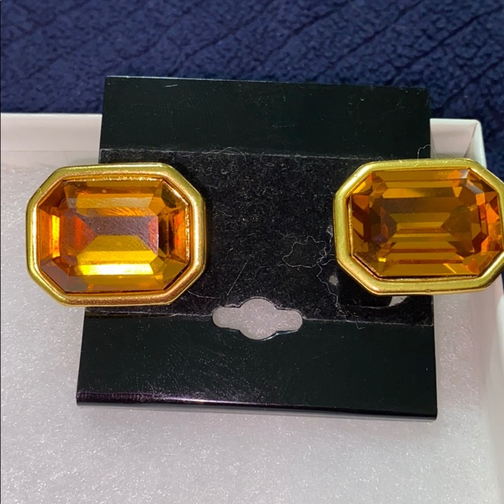 Vintage Napier screw back earrings